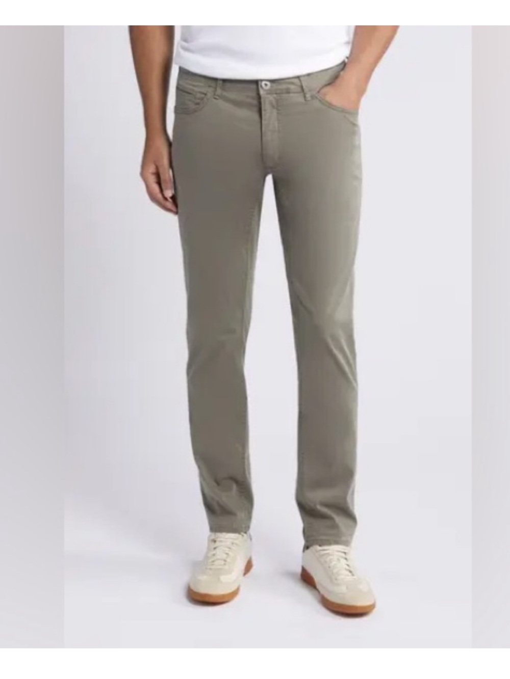BRAX Chuck Modern Fit Hi Flex Pants 34x32 khaki - Picture 2 of 7